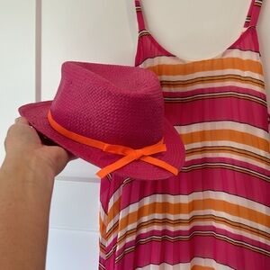 Beautiful summer dress and hat